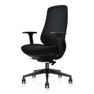 Imagem de Cadeira Diretor Ergonômica Smartconfort Giratória Ajustável Escritório Home Office Preto