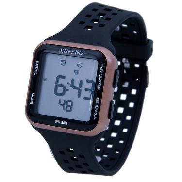 Imagem de Relógio Masculino Digital Resistente Água Esportivo Xufeng Quadrado Academia-Masculino