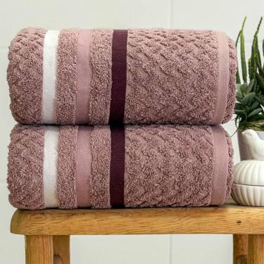 Imagem de Toalha Banhão Trento Chevron 80x150 Azaleia