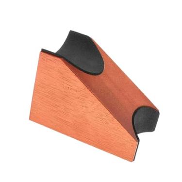 Imagem de oshhni Apoio de braço de guitarra, ferramenta de luthier para reparo, manutenção e limpeza. Almofada de suporte para braço de guitarra, bandolim, ukulele e, Madeira