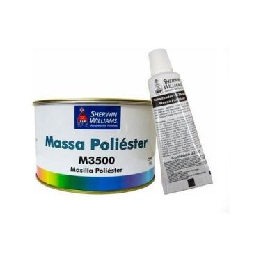 Imagem de Kit Massa Poliéster M3500 750g+catalisador Lazzuril - 58303