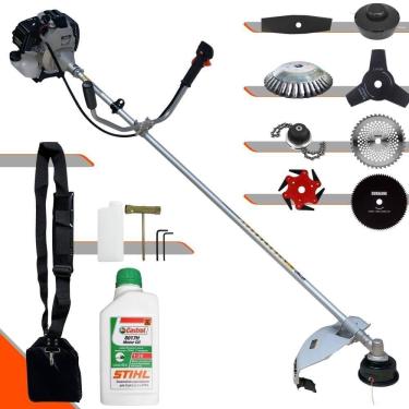 Imagem de Roçadeira 8 Em 1 Toyama Tbc43h 43cc 1,7hp + Óleo Stihl 8017
