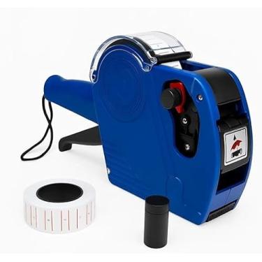 Imagem de Etiquetadora Rotuladora de Preço Manual 8 Dígitos Diversos Caracteres Códigos Datas Fácil Manuseio Portátil Casa Buritis