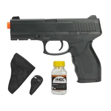 Imagem de Pistola Airsoft Vigor Spring Vg 24-7 V310 Bbs Coldre Capa