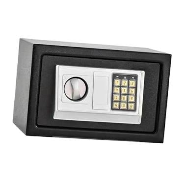Imagem de Esquirla Cofre de compacto e prático com fechadura digital de combinação, ideal para empresas.