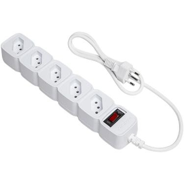 Imagem de Filtro de Linhas Intelbras 5 Tomadas EPE 205 PT