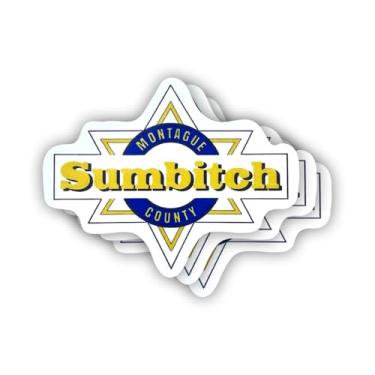 Imagem de (3 peças) Adesivo Sumbitch com frases motivacionais sarcásticas, citação humorística, decalque de vinil para Kindle, laptop, garrafa de água, capacete rígido de telefone, adesivo de citação de meme