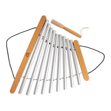 Imagem de TTETTZ Sino Portátil de 9 Tons com Bolsa de Armazenamento E Baqueta, Instrumento de Cura para Meninas E Meninos em Idade Pré-escolar.