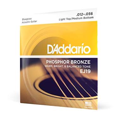 Imagem de Encordoamento Para Violão Aço .012-.056 D'Addario Phosphor Bronze EJ19