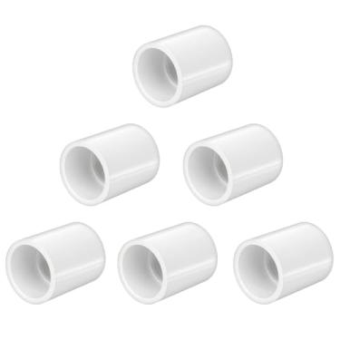 Imagem de LESSO Pacote com 10 Acoplamento de PVC de 3,5 cm, Acessórios para Tubos de PVC de 2 Vias 1-1/10.2 cm Grau de Móveis, Conector Deslizante Resistente para Móveis DIY, Estufa, Edifício de Galpão, SCH40