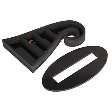 Imagem de Prateleira de cristal estilo gótico, chapéu de bruxa, design durável, prateleira de pedra de pvc para quarto, mesa de escritório