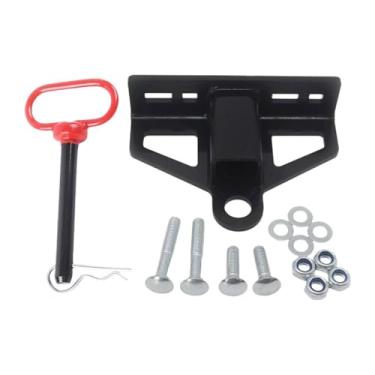 Imagem de Ysyqkn Kit Universal Profissional de Engate de Reboque para Tratores de Grama E Cortadores de Grama Multifuncionais, com Ferragens Inclusas, com Pino, Tamanho real