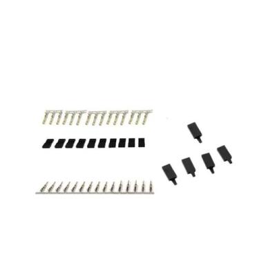 Imagem de Kit De Conectores Para Receptor Servo Jr Futaba 5 10 Pares Plugue Mach