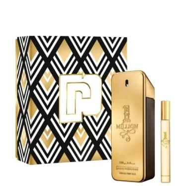 Imagem de Conjunto 1 Million Paco Rabanne Masculino - Perfume Eau de Toilette 20