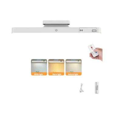 Imagem de Luminária De Mesa Recarregável Com Toque, Lâmpada Magnética Para Leitu