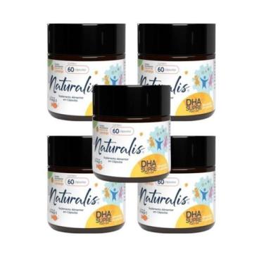 Imagem de Ômega DHA Supre Naturalis 60 Cáps Ômega Infantil, 5 Unids