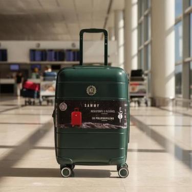 Imagem de Mala de Viagem De bordo pequena Padrão Anac 10kg Com Rodas duplas 360 