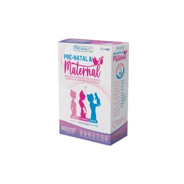 Imagem de Previna Vit Pré Natal & Maternal 30 comprimidos IDNLabs-Unissex