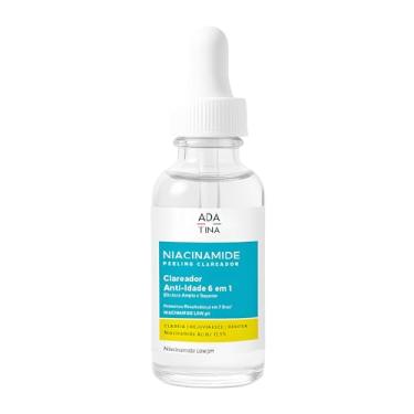 Imagem de Ada Tina Sérum Facial Niacinamide Peeling Clareador 30ml | Anti-Idade 6 em 1 | Menos Manchas, Poros e Oleosidade | Pele Iluminada | Para Todos os Tipos de Pele