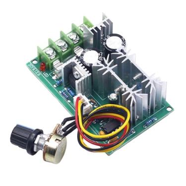 Imagem de Módulo de acionamento de motor de alta potência DC10-60V Interruptor controlador regulador de velocidade do motor PWM DC Controlador de velocidade do motor para DIY eletrônico