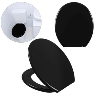 Imagem de Assento Vaso Sanitário Tampa Oval Soft | Astra - Preto