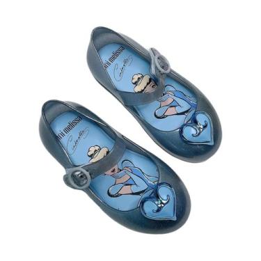 Imagem de Sapatos De Princesa Sereia Para Crianças Sandálias Com tiras autocolan