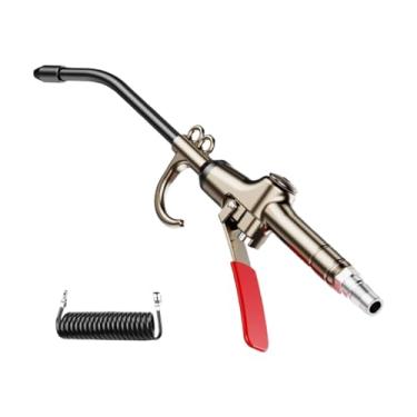 Imagem de KiBcsLic Soprador de ar com mangueira de ar, cabo ergonômico, ferramenta para remoção de poeira, acessório para compressor para equipamentos industriais, com Tubo de 8m