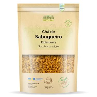 Imagem de Chá de Sabugueiro, Importado da Ucrânia, Medicina Natural, 50g