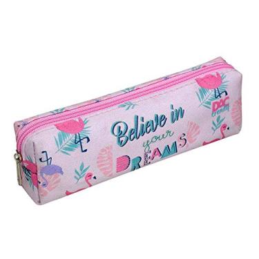 Imagem de Estojo Escolar em Tecido - Trendy Flamingo