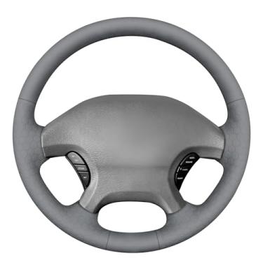 Imagem de MEWANT Capa de volante com costura DIY para Dodge Ram 1500 2002-2003 Acessórios de volante para Dodge Ram 1500 2002-2003