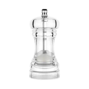 Imagem de Moedor De Pimenta Ajustável Em Acrílico Com Rotor Cerâmico Acessórios 