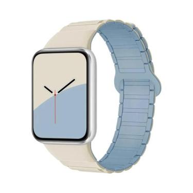 Imagem de Pulseira Magnética De Silicone Para Xiaomi MiBand 8 pro 9 pro Redmi Wa