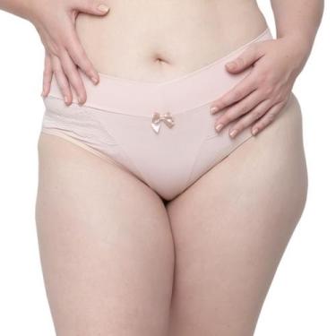 Imagem de Calcinha Gestante Conforto Renda em Microfibra Linda Gestante - Vislum