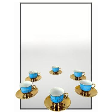 Imagem de Xícara de Café em Cerâmica 90ml Design Elegante para Espresso Uso Diário(Cor5)