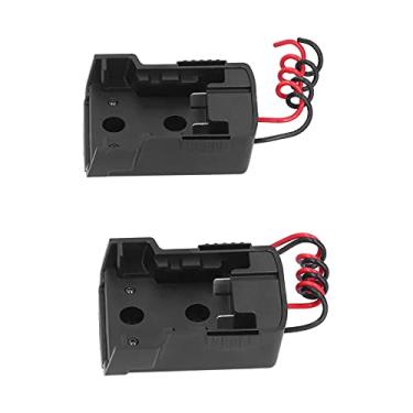 Imagem de Acouto 2 Conjuntos de Suporte de Montagem de Adaptador de Bateria para Conversor de Fonte de Energia de 18V Com Durabilidade Aprimorada