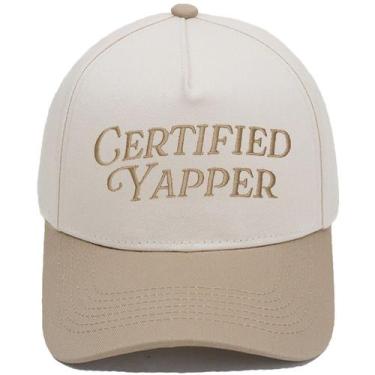 Imagem de Boné de beisebol Trucker, chapéu liso de algodão certificado Yapper - 