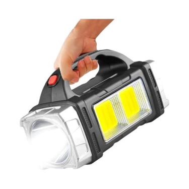 Imagem de Lanterna LED COB Solar Recarregável De Alta Potência, Power Bank, À Pr