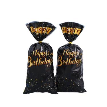 Imagem de Sacola de presente, feliz aniversário, embalagem de doces, pacote com 50