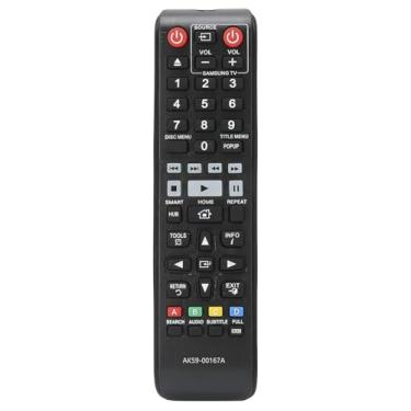 Imagem de Controle remoto universal AK59-00167A compatível com Samsung BD-H6500 BDH6500 BD-F7500 BD-JM63 BDJM63 BD-J6300 BDJ6300 BD-J7500 Blu-ray Player Controle remoto