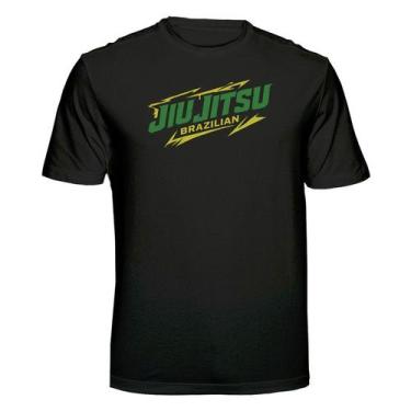 Imagem de Camiseta Jiu Jitsu Brazilian MMA Team Cor:PretaTamanho:G - Generico, P