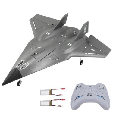 Imagem de Dodoore RC Plane 4 Channel Remote Control Airplane, SR-72 Reconnaissance Aircraft Model Foam Plane, 2.4GHz RC Fighter Jet with 6 Axis Gyro for Beginners (2 Batteries)