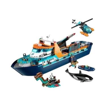 Imagem de Conjunto De Blocos De Montar De Navio De Pesquisa Ártica 815PCS Série 