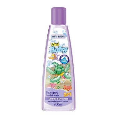 Imagem de Shampoo Vini Baby 2×1 Lavanda e ErvaDoce 200ml Vini Lady-Unissex