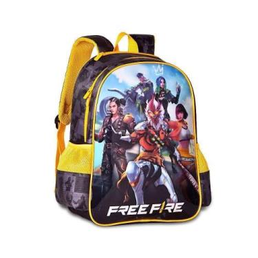 Imagem de Mochila Infantil Gamer Free Fire Costas Presente Volta As - Clio