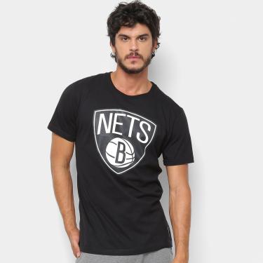 Imagem de Camiseta NBA Brooklyn Nets Big Logo Masculina-Masculino