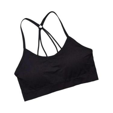 Imagem de Camisola Sem Alças Para Mulheres Com Almofada Para O Peito E Alça Em F