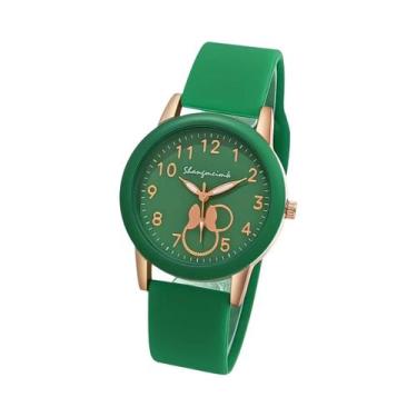 Imagem de Relógio De Pulso Feminino Casual Com Pulseira De Silicone Em Cores Doc