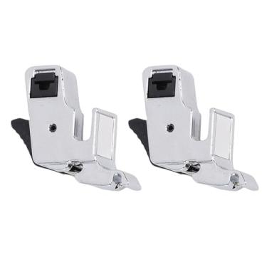 Imagem de CUOFYUNL 2 unidades de adaptador de haste baixa de encaixe adequado para suporte de calcador de máquina de costura Babylock