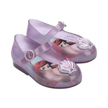 Imagem de Sandálias De Princesa Frozen Para Meninas, Calçados Disney Com Solado 