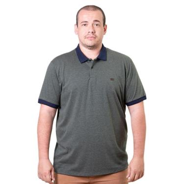 Imagem de Camisa Polo Casual Masculina Ogochi 007530021 Verde-Masculino